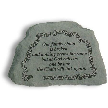 KAY BERRY Our Family Chain Is Broken - Memorial - 6.5 Inches X 4.5 Inches X 1.5 Inches 42020